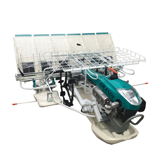 6 Rows Walking Rice Transplanter