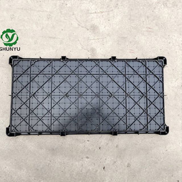 60*30*3.5cm Large Plant Tray Plastic Rice Nursery Seed Tray for transplanter