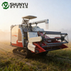 120HP Crawler Combine Harvester for Rice & Wheat | High Efficiency Grain Harvester Machine