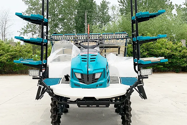 6 Rows Riding Rice Transplanter