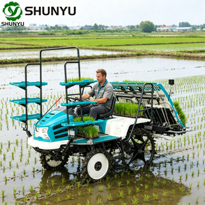 6 Row High Speed Riding Rice Transplanter with Yanmar Diesel Engine