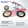 Inner & External Clutch Friction Plate Set DV01402010097 DV01402010096 For LOVOL AF108 RG108 Combine Harvester