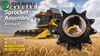 1. 84176439 Sprocket Assembly, Replacement Chain Sprocket Fits New Holland Combine Harvester