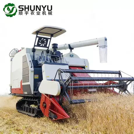 120HP Crawler Combine Harvester for Rice & Wheat _ High Efficiency Grain Harvester Machine from China manufacturer - SHUNYU.webp